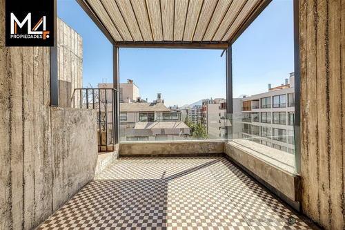 Departamento Triplex Con Quincho Privado En Azotea, 2 Dorm.