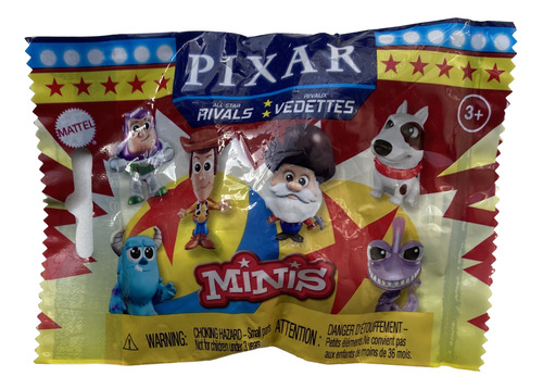 Mattel Minis Pixar 2021 Estelares Vs Rivales (scud)
