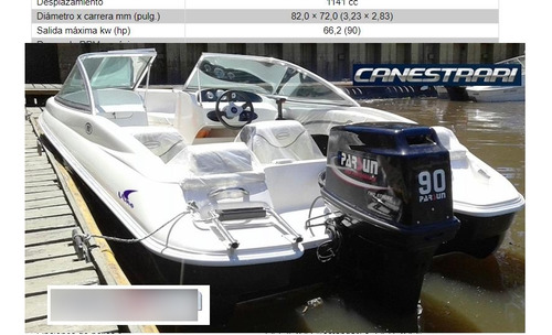 Motor Fuera De Borda Parsun 90 Hp Elect Power Full Comandos