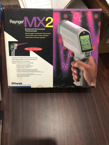 Imagen 1 de 1 de Pistola Raytek Mx2 De -32 A 900°c De Temperatura