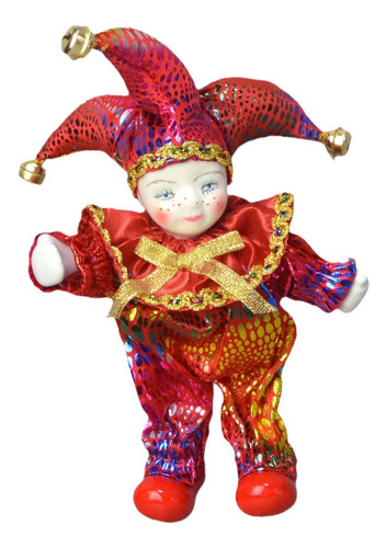 Muñeca De Arlequín De Figura De Arlequín, Juguete De