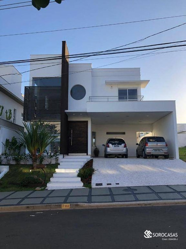 Imagem 2 de 30 de Casa Com 3 Dormitórios À Venda, 300 M² Por R$ 1.850.000,00 - Condomínio Mont Blanc - Sorocaba/sp - Ca1826