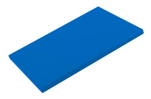 Tabla Picar Corte Cocina Polipropileno Azul 50 X 35 X 2cm