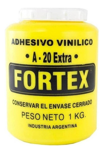 Adhesivo Vinilico/cola Vinilica Fortex 1k 10007 Mm