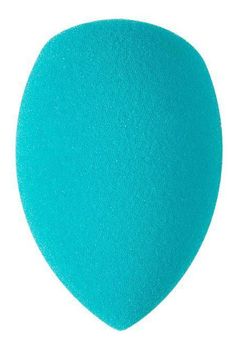 Esponja de maquillaje Real Techniques Miracle Airblend tamaño mediana color celeste
