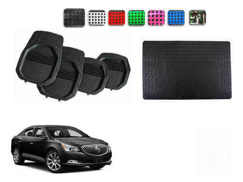 Tapetes 4pz Color 3d + Cajuela Buick Lacrosse 2014 2015 2016