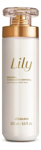Lily Bruma Desodorante Hidratante Corporal, 200  Ml Tipo De Embalagem Pote Fragrância Rosas
