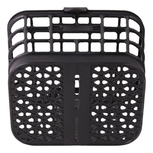 Cesta Delantera Negra Con Tapa Cesta Para Bicicleta Cesta