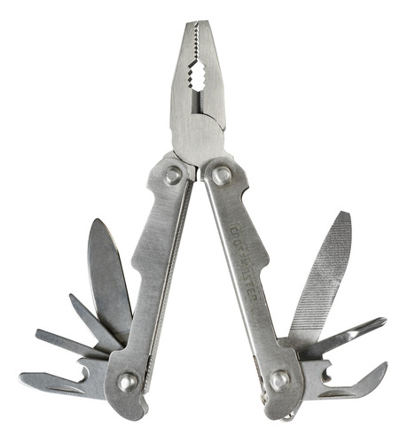 Imagen 1 de 4 de Pinza Multi Herramienta Acero Inoxidable 13en1 Crossmaster