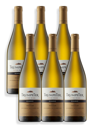 Vino Trumpeter Reserva Blanco Viognier 750ml Caja X6u