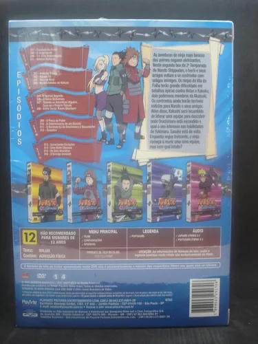 DVD Naruto Shippuden - BOX 2: 2º Temporada - UNBOXING 