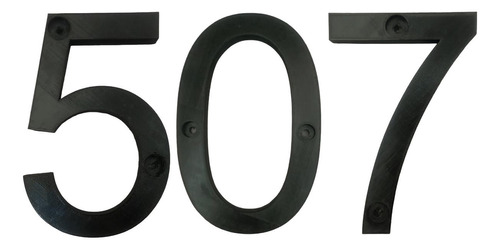Números Para Departamentos, Mxgnb-507, Número 507, 17.7cm Al