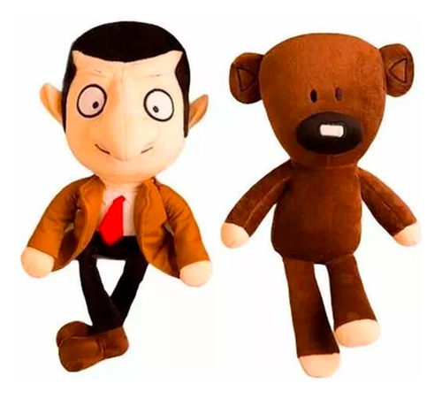 Peluches Mr Bean + Oso Teddy