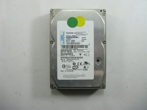 Disco Duro Sas Servidor Ibm 300gb 15k Rpm 3.5 Tienda