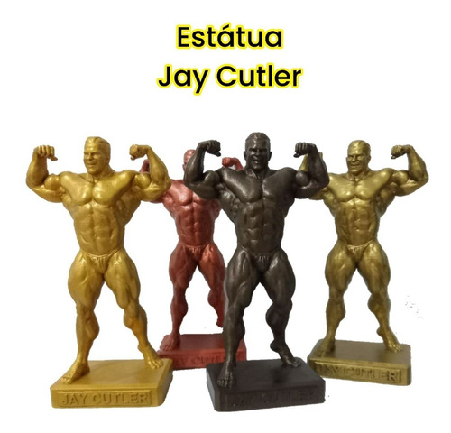 Estátua Jay Cutler - Fisiculturismo/maromba/bodybuilder 25cm