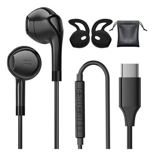 Auriculares Usb C Para iPhone 15/15 Pro/15 Pro Max Usb Tipo 