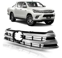 Comprar Parrilla P\u002F Toyota Hilux 2016 2017 2018 2019 Cromada