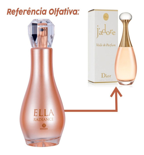 Imagem 4 de 8 de Perfume Ella Radiance + Gloss Labial Dazzle