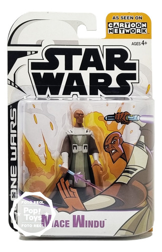 Hasbro - Star Wars - Clone Wars - Mace Windu - C. Network