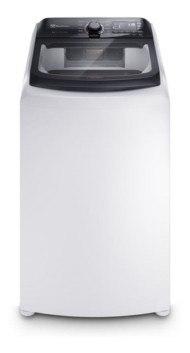 Máquina de Lavar Roupas Electrolux 14kg Branca 220V Perfect Care com Cesto Inox e Jatos Poderosos