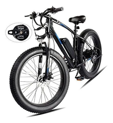 Pexmor Bicicleta Eléctrica Para Adultos, 26 Pulgadas, Neumát