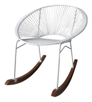Comprar Silla Mecedora En Mimbre Plastico. Jardin Y Exteriores