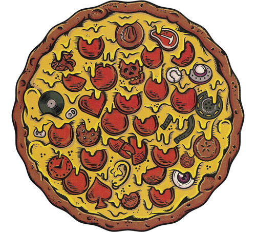 Rompecabezas De Pizza De Fábrica Estelar, Pepperoni, 550 Pie