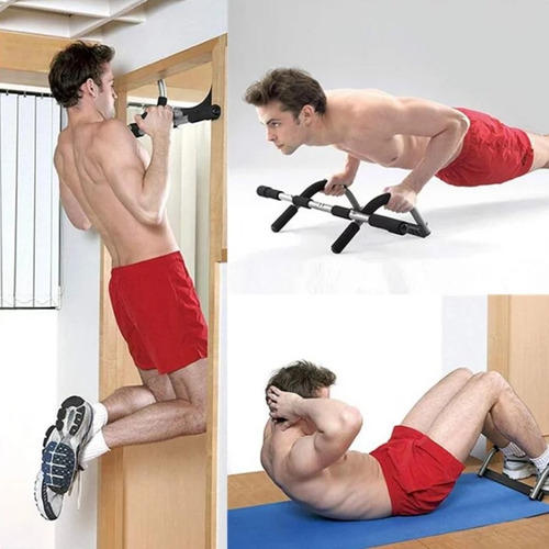 Barra Multifuncional- Iron Gym- Bicep, Tricep, Pectorales