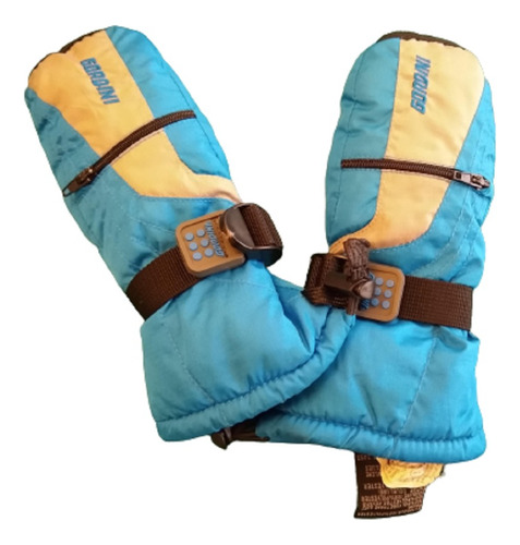 Guantes De Nieve Ski Snowboard Niños Impermeables Impecables