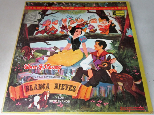 Walt Disney - Blanca Nieves Y Los Siete Enanos Cuento  Lp