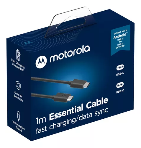 Cable De Datos Motorola Tipo C A Tipo C 1m Original
