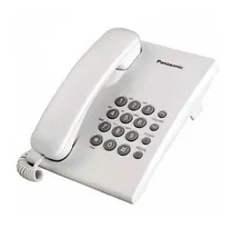 Comprar Telefono Basico De Escritorio Panasonic Kx-ts500 Blanco