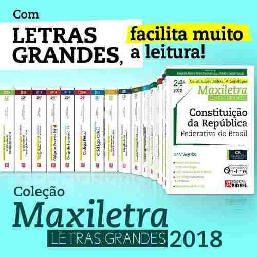 Legislação De Direito Administrativo 13ª Ed. 2018 Maxiletra