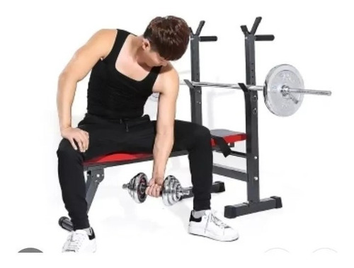 Imagen 5 de 9 de Banco Abdominales, Pesas, Gimnasio Ejercicios Múltiples Gym