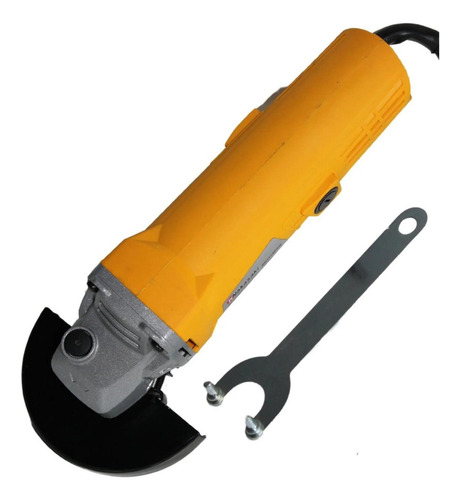 Esmerilhadeira Lixadeira Angular 115mm 780w Profissional Cor Amarelo Frequência 50/60hz 110v