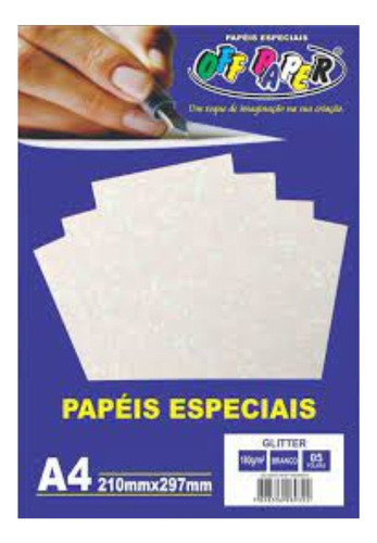 Papéis Especiais Off Paper A4 180 Gm² 5fls