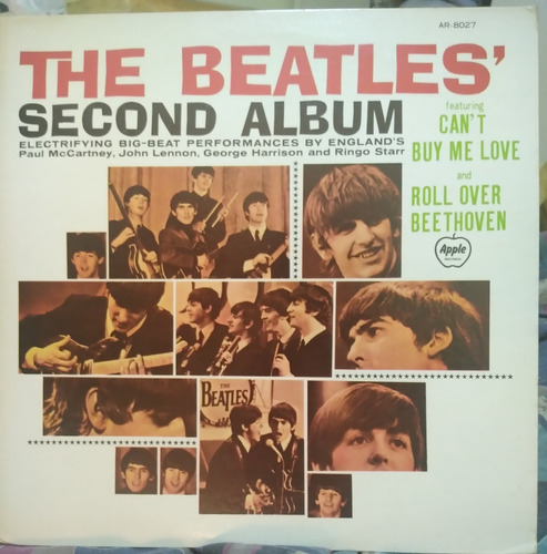 The Beatles-second Album-vinilo Japon