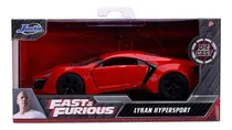 Comprar Jada 1:32 Lykan Hypersport Rojo Rápido Y Furioso Caja F&f