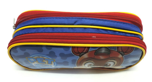 Imagem 10 de 10 de Kit Mochila Patrulha Canina Super Dog Rodinhas G Seanite