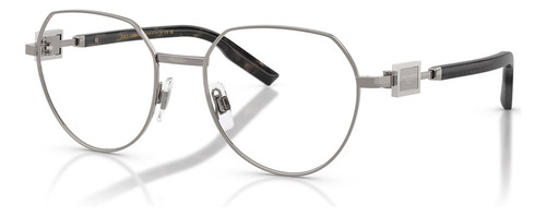 Óculos De Grau Dolce & Gabbana Smart Chumbo Dg1362 04-53