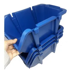 Comprar 10 Peças Caixa Bin Organizadora Plástica Gaveteiro Nº5 Azul no Mercado Livre