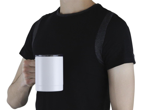 Imagen 3 de 10 de Termo 14oz De Acero Inoxidable Térmico Taza Para Café 414ml