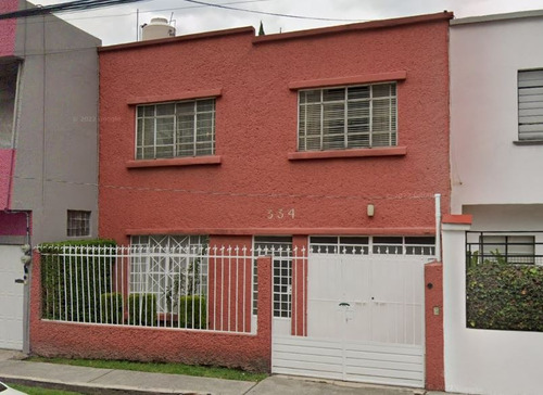 A La Venta; Magnifica Casa En La Narvarte Poniente, Benito Juarez, Remate Bancario