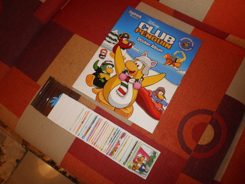 Album Y 25 Estampas Club Penguin Topps Club Penguin (Usado)