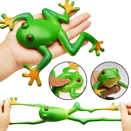 O Fidget Toys Juguetes De Descompresión Animal Slow Red Boun