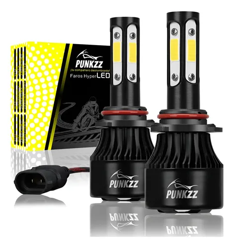 Kit De Faros Led Delanteros De 4 Lados H7 H11 9005 9006 Luz