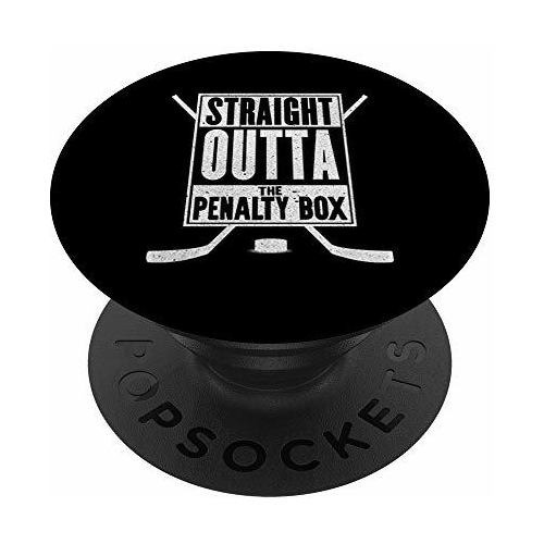 Straight Outta The Penalty Box  Funny Ice Hockey Gift Rhtw4
