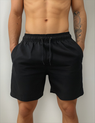Kit 3 Short Masculino Tactel Com Elastano Verão Mauricinho