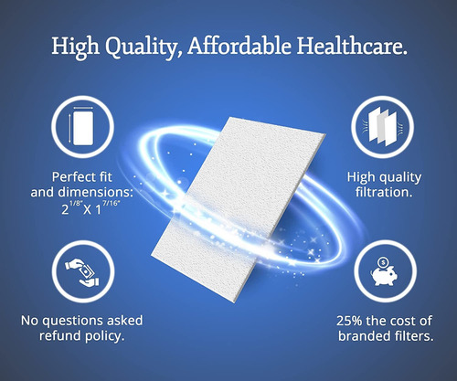 Imagen 4 de 7 de Filtros Cpap Desechables Aqulius Compatible Con Resmed