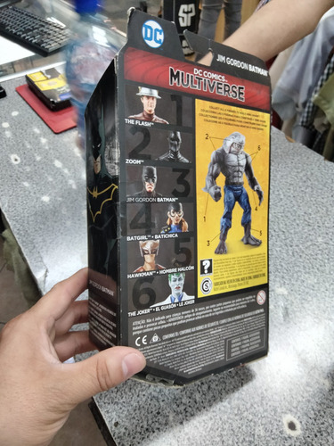 Dc Batman Jim Gordon, Multiverse, Shark King Series!! (Usado)